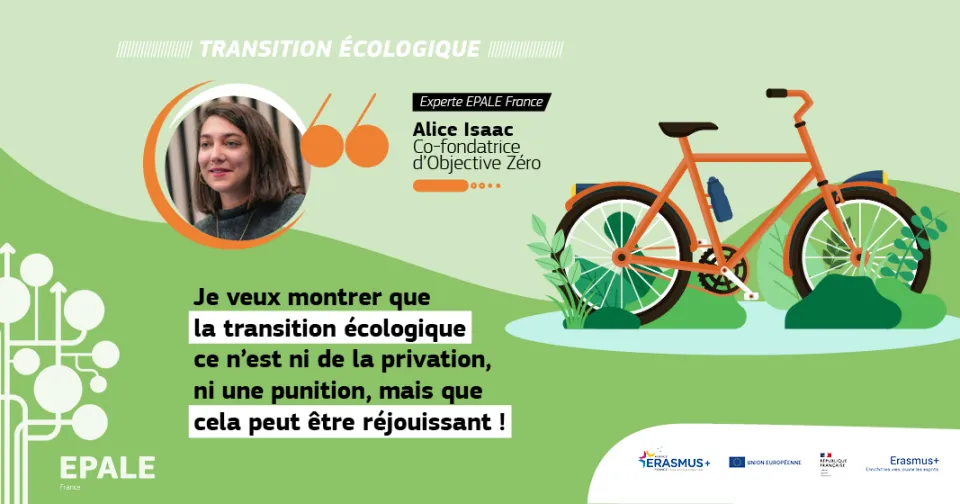 Experte green Alice Isaac.